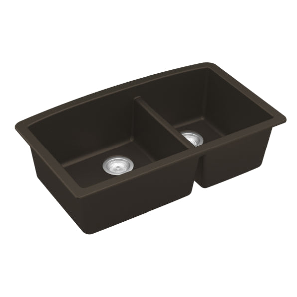 Quartz Composite Brown Kitchen Sink Matte 2