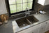 Quartz Composite Brown Kitchen Sink Matte 4