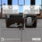 Quartz Composite Brown Kitchen Sink Matte 8