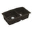 Quartz Composite Brown Kitchen Sink Matte 2