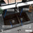 Quartz Composite Brown Kitchen Sink Matte 6