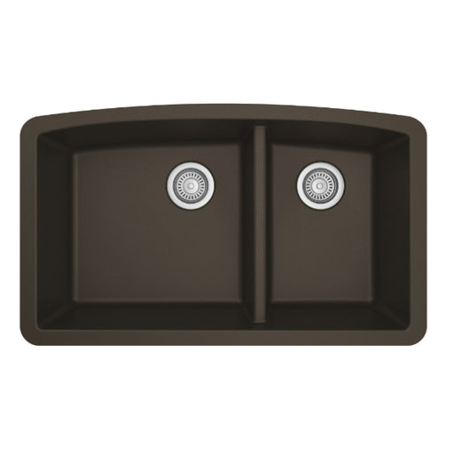 Quartz Composite Brown Kitchen Sink Matte 1