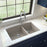 Quartz Composite Concrete Kitchen Sink Matte 4