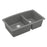 Quartz Composite Grey Kitchen Sink Matte 2