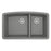 Quartz Composite Grey Kitchen Sink Matte 1