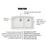 Quartz Composite White Kitchen Sink Matte 3