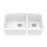 Quartz Composite White Kitchen Sink Matte 2