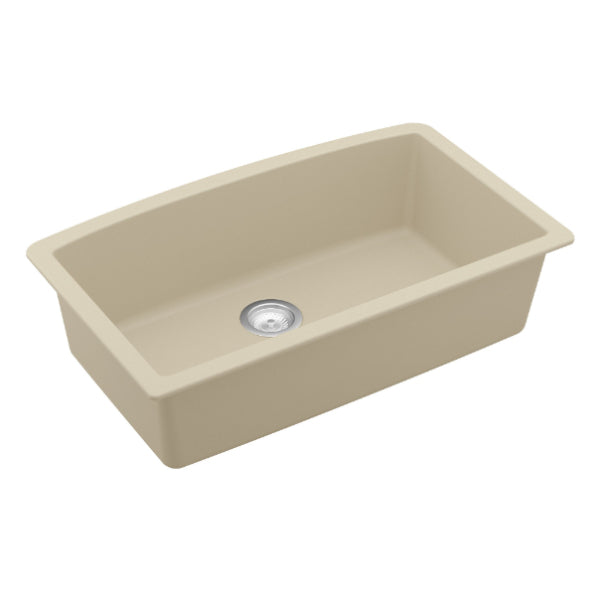 Quartz Composite Bisque Kitchen Sink Matte 2