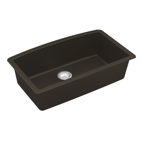 Quartz Composite Brown Kitchen Sink Matte 2