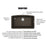 Quartz Composite Brown Kitchen Sink Matte 3