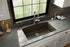Quartz Composite Brown Kitchen Sink Matte 4