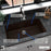Quartz Composite Brown Kitchen Sink Matte 6