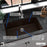 Quartz Composite Brown Kitchen Sink Matte 6