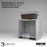 Quartz Composite Brown Kitchen Sink Matte 9