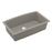 Quartz Composite Concrete Kitchen Sink Matte 2