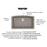 Quartz Composite Concrete Kitchen Sink Matte 3