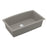 Quartz Composite Concrete Kitchen Sink Matte 2