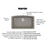 Quartz Composite Concrete Kitchen Sink Matte 3