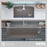 Quartz Composite Concrete Kitchen Sink Matte 7