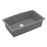 Quartz Composite Grey Kitchen Sink Matte 2