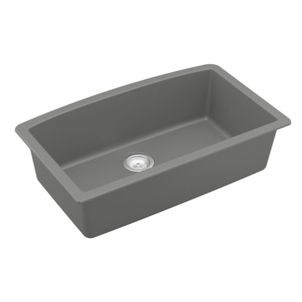 Quartz Composite Grey Kitchen Sink Matte 2