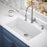 Quartz Composite White Kitchen Sink Matte 4