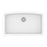 Quartz Composite White Kitchen Sink Matte 1