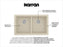 Quartz Composite Bisque Kitchen Sink Matte 3