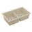 Quartz Composite Bisque Kitchen Sink Matte 2