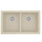 Quartz Composite Bisque Kitchen Sink Matte 1