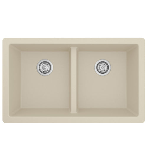 Quartz Composite Bisque Kitchen Sink Matte 1