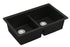 Quartz Composite Black Kitchen Sink Matte 2