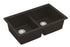 Quartz Composite Brown Kitchen Sink Matte 2