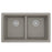 Quartz Composite Concrete Kitchen Sink Matte 1