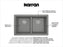 Quartz Composite Grey Kitchen Sink Matte 3