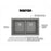 Quartz Composite Grey Kitchen Sink Matte 3