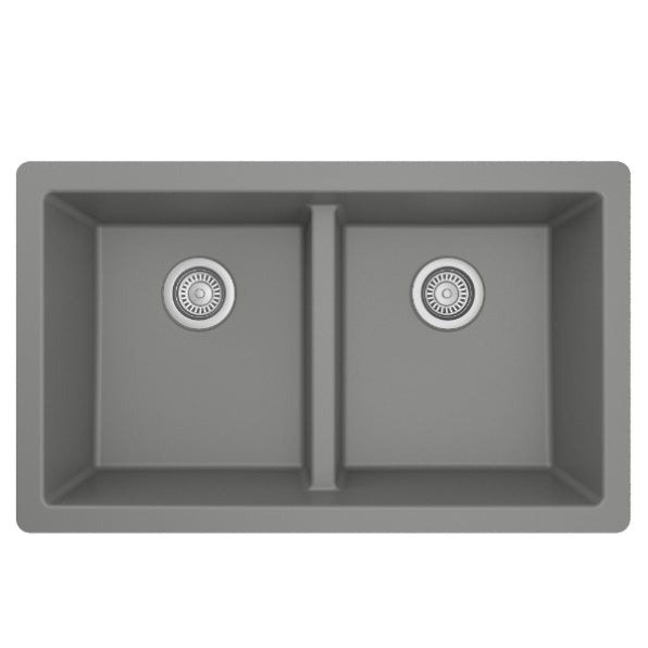 Quartz Composite Grey Kitchen Sink Matte 1