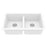 Quartz Composite White Kitchen Sink Matte 2