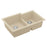 Quartz Composite Bisque Kitchen Sink Matte 2