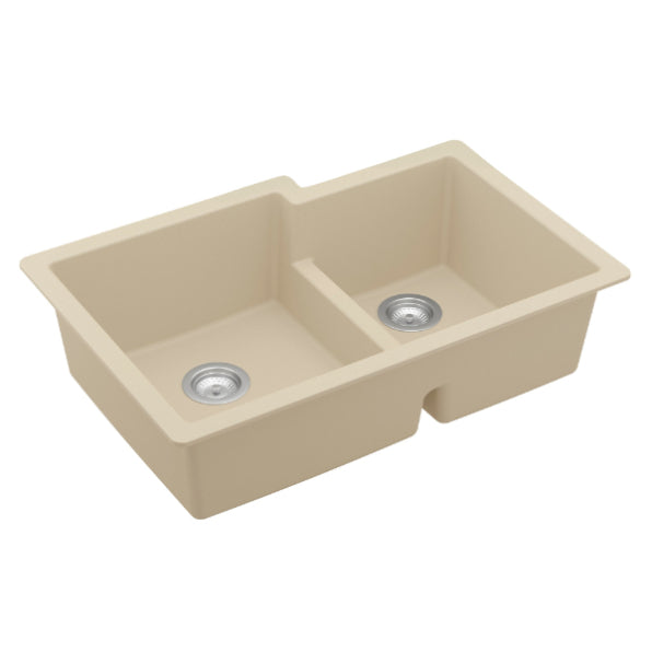 Quartz Composite Bisque Kitchen Sink Matte 2