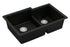 Quartz Composite Black Kitchen Sink Matte 2