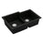 Quartz Composite Black Kitchen Sink Matte 2