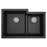 Quartz Composite Black Kitchen Sink Matte 1