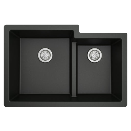 Quartz Composite Black Kitchen Sink Matte 1