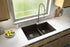 Quartz Composite Brown Kitchen Sink Matte 4