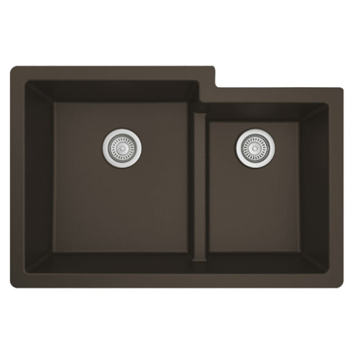 Quartz Composite Brown Kitchen Sink Matte 1