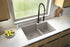 Quartz Composite Concrete Kitchen Sink Matte 4