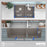 Quartz Composite Concrete Kitchen Sink Matte 7