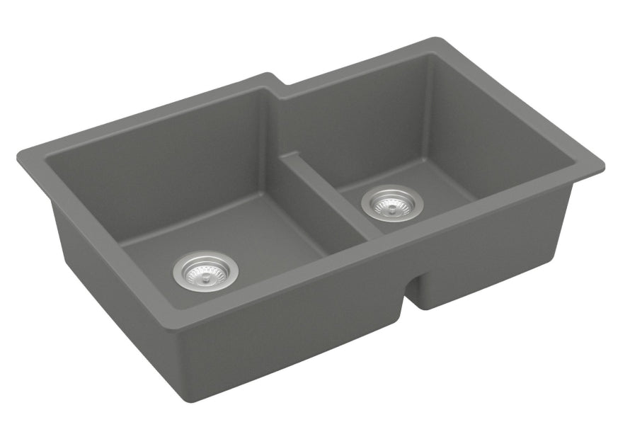 Quartz Composite Grey Kitchen Sink Matte 2