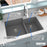 Quartz Composite Grey Kitchen Sink Matte 6